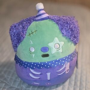 🖤🎃 X AXIS 🧟🤡 Mallow Mash Select Series Zombie Clown Black Light Squishmallow